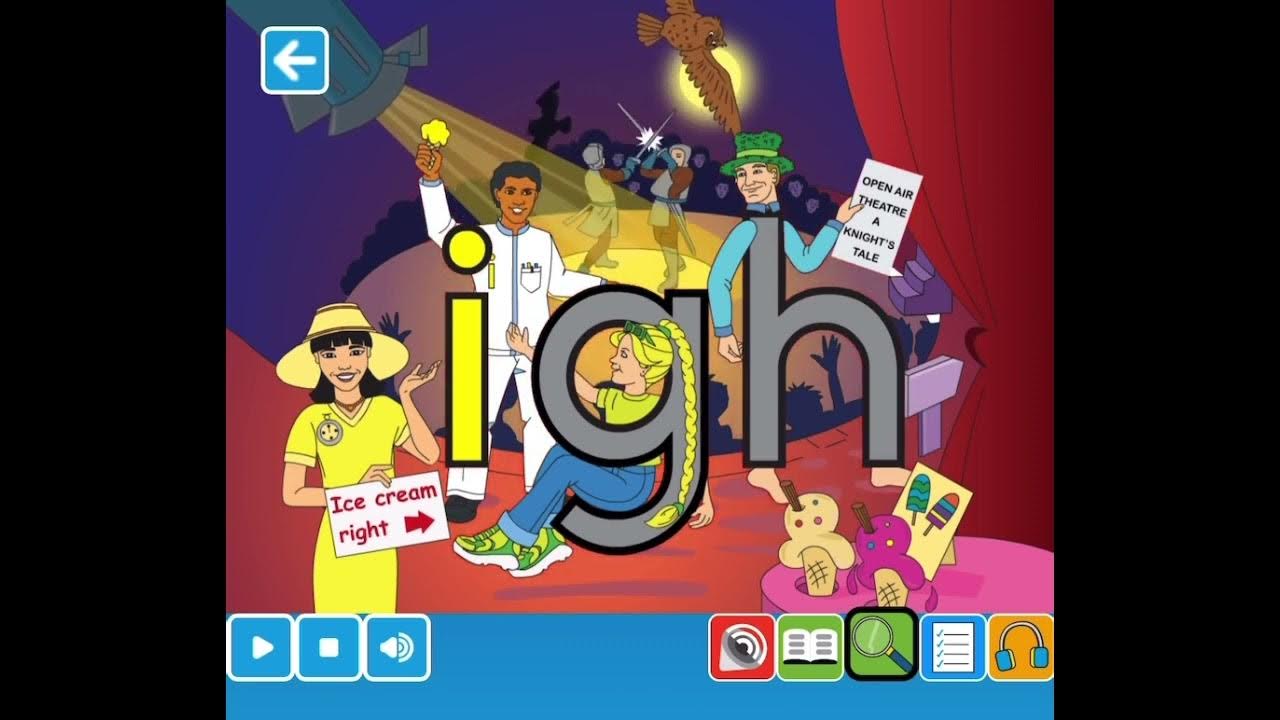 Letterland Alphabet Phonics, Sounds & Games Digraphs and Trigraphs