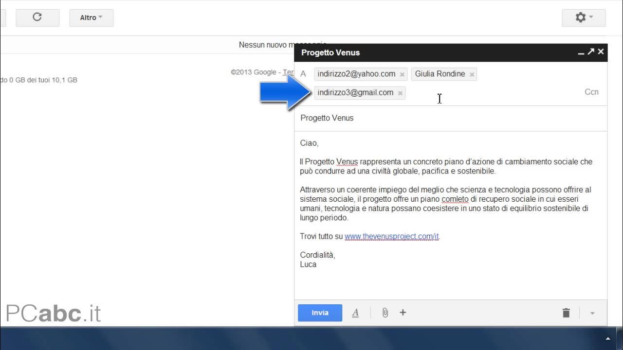 Come Creare Una Nuova E Mail In Gmail Come Usare Gmail 418 Youtube