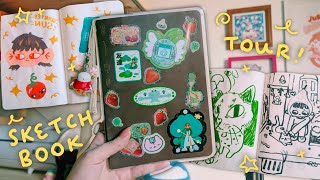 i finished another sketchbook !! first tour of 2026 ⋆˚꩜｡