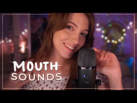 ASMR ❤️ mouth sounds y visuales relajantes❤️🌙 BlueYeti X