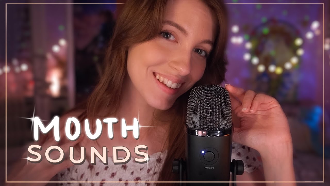 ASMR ❤️ mouth sounds y visuales relajantes❤️🌙 BlueYeti X