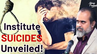 Heartbreak, Grades, or Expectations? Institute Suicides Unveiled! || Acharya Prashant (2023)