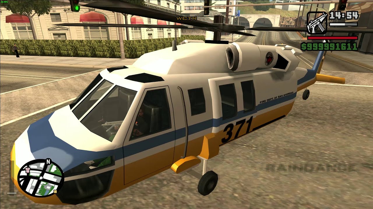 V to SA - Helicóptero da Polícia - MixMods