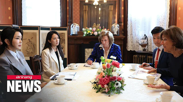 First Lady Kim Keon Hee meets with Warmbier's mother, advocates improvement in... - DayDayNews