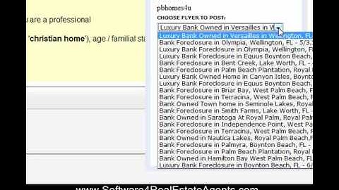 How to Post Real Estate Listings on Craigslist Using Vflyer