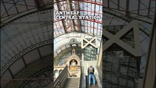 Inside Europe's Most Magnificent Train Station #antwerp  #belgium #architecture