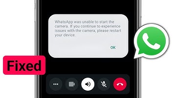 Fix WhatsApp was unable to start the camera please restart your device problem || Fixed The Problem