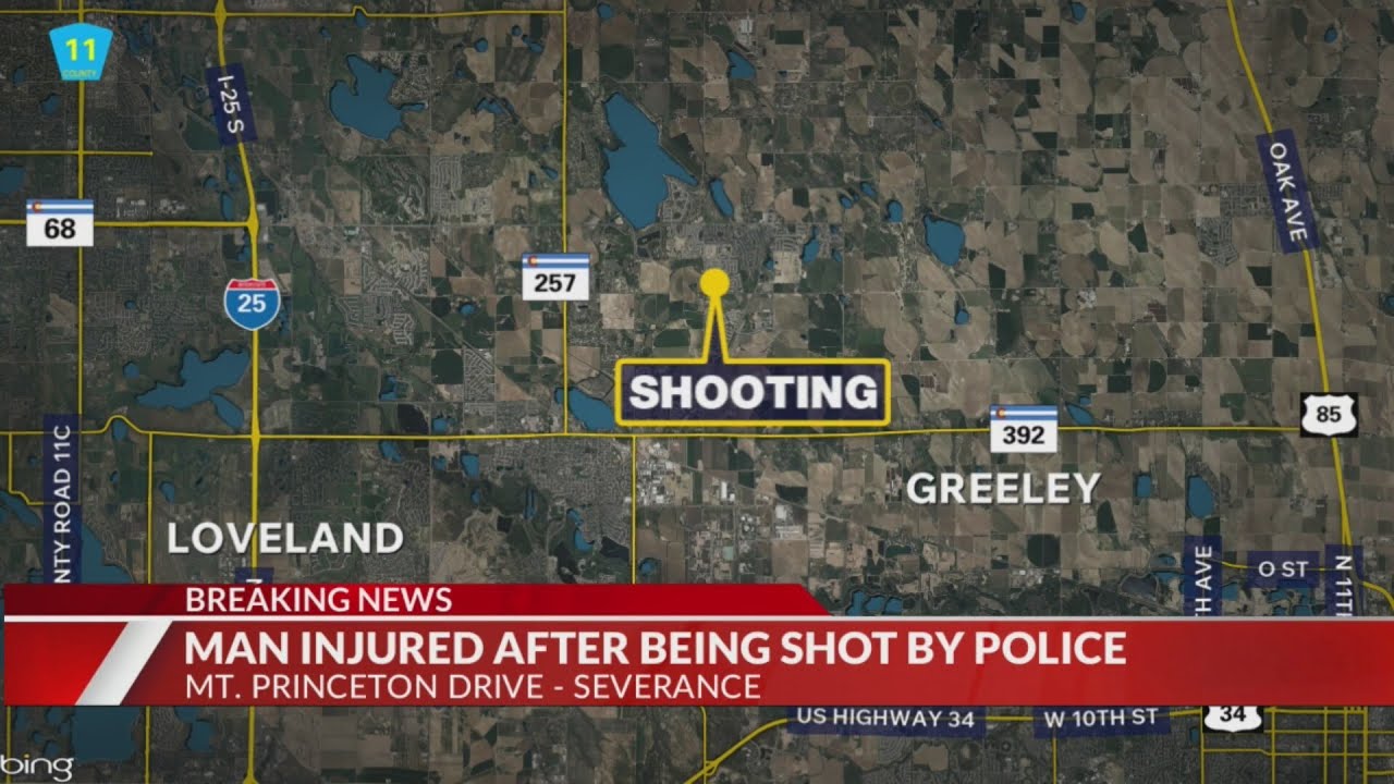 Man injured after shot by police - YouTube