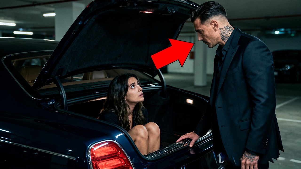 „Sie versteckte sich im Kofferraum vor ihrem Ex – der Mafiaboss blieb ruhig und half“