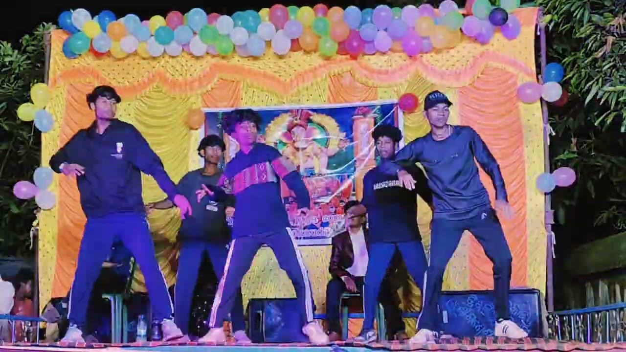 Sankaudi Ganesh puja program enjoy.06/09/2025. Mandapadar dence gurup 