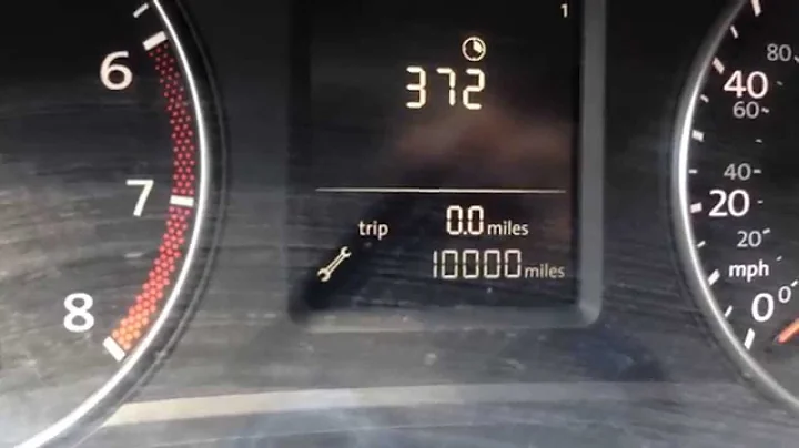 HOW TO: Reset OIL CHNG light on 2014 Volkswagen Passat