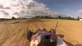 Rex X nitro Rc Car jumps/fails and fun :D