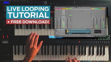 Live Looping Tutorial + Free Download #sounddesign #ableton #tutorial #roland #novation