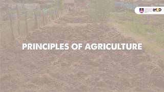 AGR142-PRINCIPLES OF AGRICULTURE