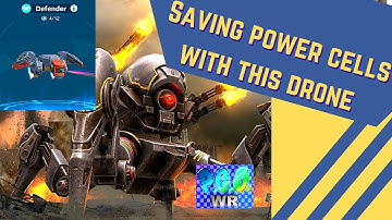 How I am saving Power Cells with my favorite Drone in War Robots #WarRobotsDrones