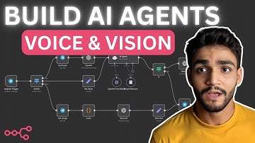 This AI Agent I Built Can SEE And SPEAK | n8n Tutorial