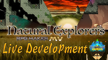 VidjaGam Dev Live - Editing Tilesets etc. - Natural Explorers - RPG Maker MV