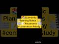 📚Economic Planning 📈Notes 📒📝#economy #commerce #study #studynotes