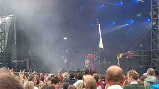 Noe Preszow - Cette Route-La (partial) and introducing his band - Les Solidarites 2024 Namur