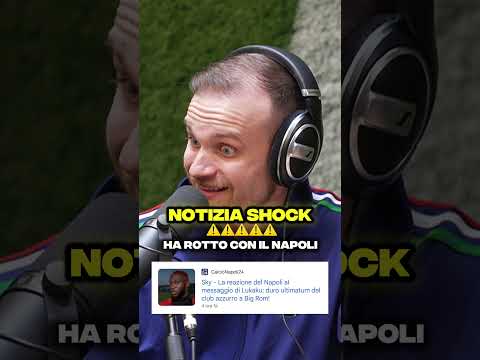 Video Lukaku ha rotto con il Napoli