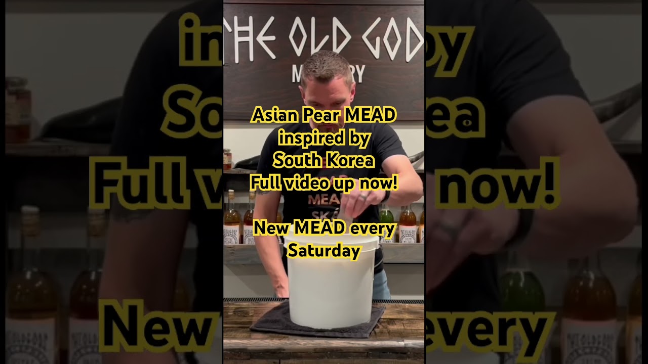 Asian Pear MEAD! Batch 101 inspired by South Korea! New MEAD every single Saturday! 