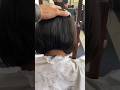 uff!! that back! 😍 Indian girl bobbed nice and short for the first time #haircut