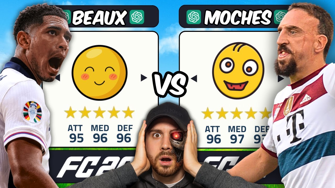 ChatGPT Choisi les Joueurs Beaux et Moches ! 