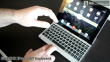 Sharkk Mobile Aluminum Bluetooth keyboard for iPad 2 review