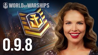 Dasha Presents Update 0.9.8. World of Warships Birthday. Gifts for everyone!
