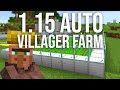 Easy 1.15 Automatic Villager Food Farm Tutorial