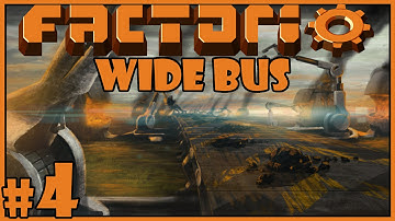 Factorio Wide Bus - Episode 4 - Evening the Odds