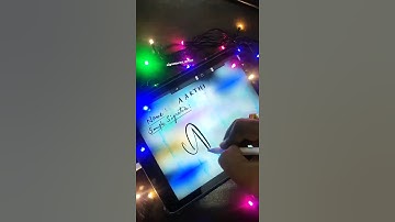 Aarthi Name Signature style status / Subscribe and comment ur name to more signature style status