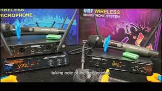 Sonken WM-2500 & WM-3500 Professional UHF Wireless Microphones