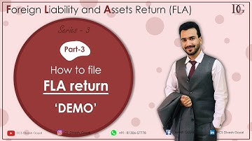How to File FLA Return (Live DEMO)