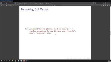 Java Formatted Output with System.out.printf() and String.format()