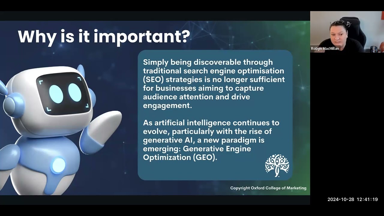 What is GEO? A Marketer's Guide to Generative Engine Optimisation