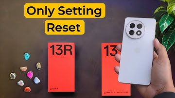 How to Reset Settings in  Oneplus 13 / Oneplus 13R | Oneplus 13R me Phone Settings Reset Kaise Kare
