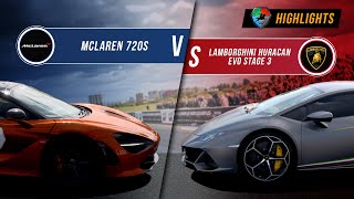 McLaren 720s vs Lamborghini Huracan EVO St.3 | UNLIM 500+ 2020 Highlight |