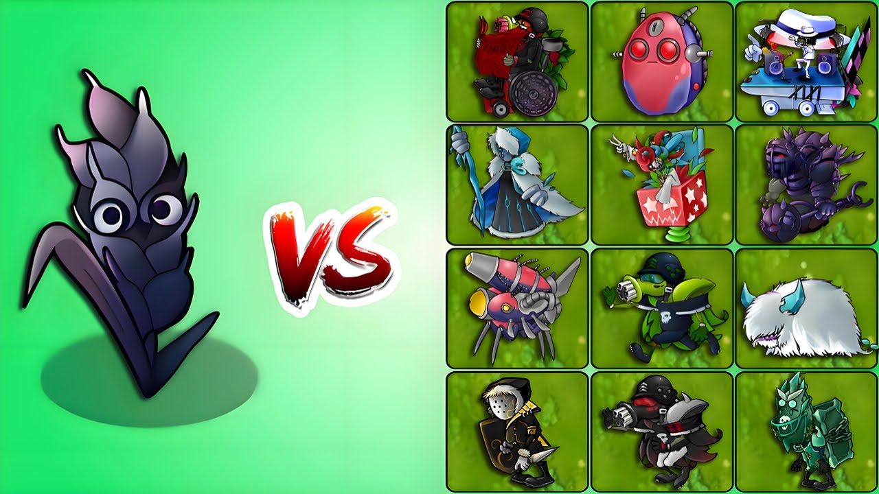 PVZ Fusion 2.7 Challenge - 1 Osidian Barley Plants Fusion VS All Zombies - Who Will Win?