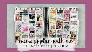 MEMORY PLAN WITH ME | memory keeping my valentine&#39;s week! 💕 | tattooed teacher plans