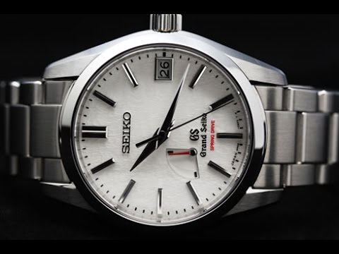 Grand Seiko Power Reserve Spring Drive 【京都屋】 - YouTube