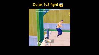 Quick 1v3 clutch 😱🔥#shorts #bgmi #gaming #shortvideo #pubg