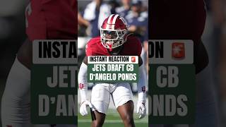 Jets draft D'Angelo Ponds INSTANT REACTION