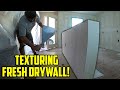 Remodeling a Kitchen A-Z - Part 6: Prepping and Texturing Drywall
