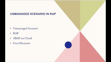 Unmanaged Scenario in ABAP RAP/ABAP on Cloud with Fiori Elements | 100% Practical Guide