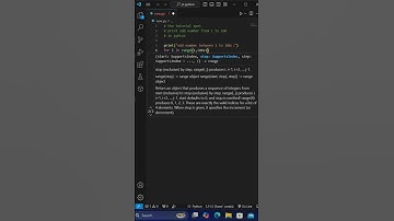 Python Tutorial: Print Odd Numbers from 1 to 100 Using a For Loop #ytshorts #viralshorts