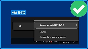 How to Fix Speaker Setup Unknown Error in Windows 11/10/8/7 (2025)