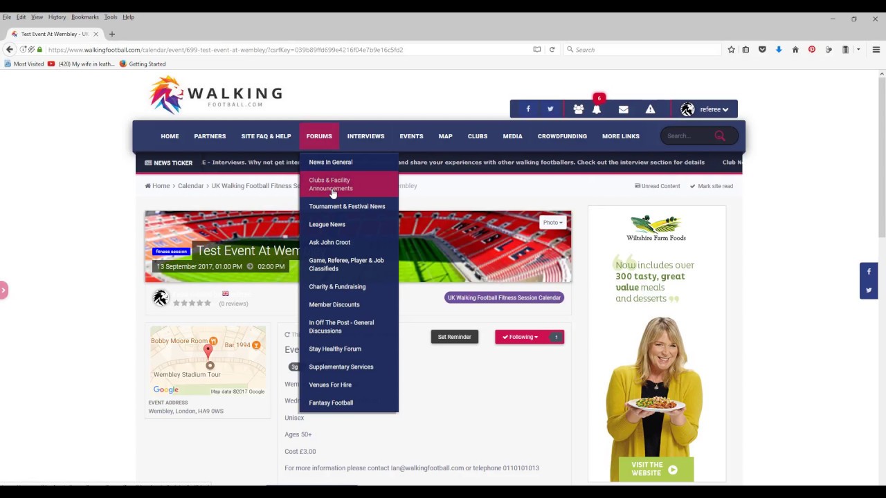 Walking Football Near Me YouTube