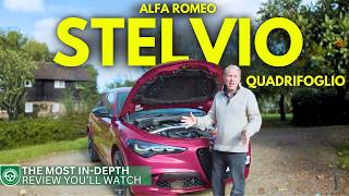 The Ferrari Powered Suv You Can Afford Alfa Romeo Stelvio Quadrifoglio 2025  Review