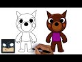 How To Draw Doggy | Roblox Piggy